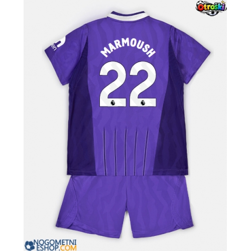 Otroški Nogometni dresi Tottenham Hotspur Omar Marmoush #22 Tretji 2026-27 Kratek Rokav (+ Kratke hlače)